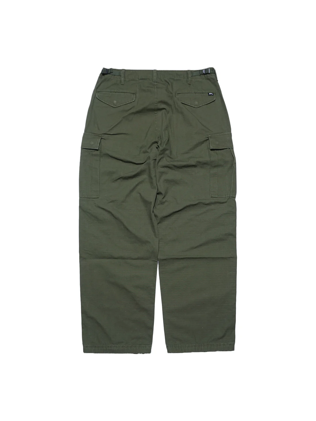 Stussy Military Cargo Pant Ripstop - Olive Green - Image 2