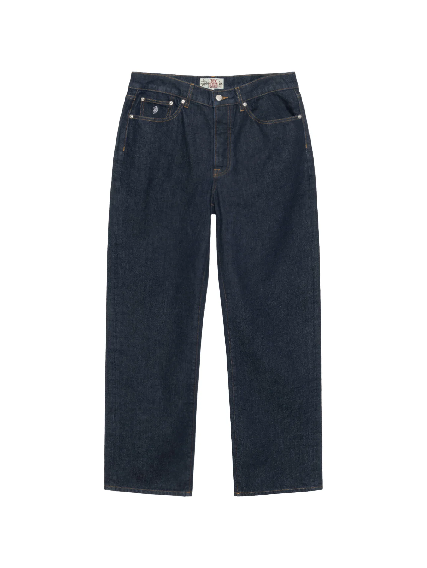Stussy New Classic Jeans Denim - Rinsed Indigo