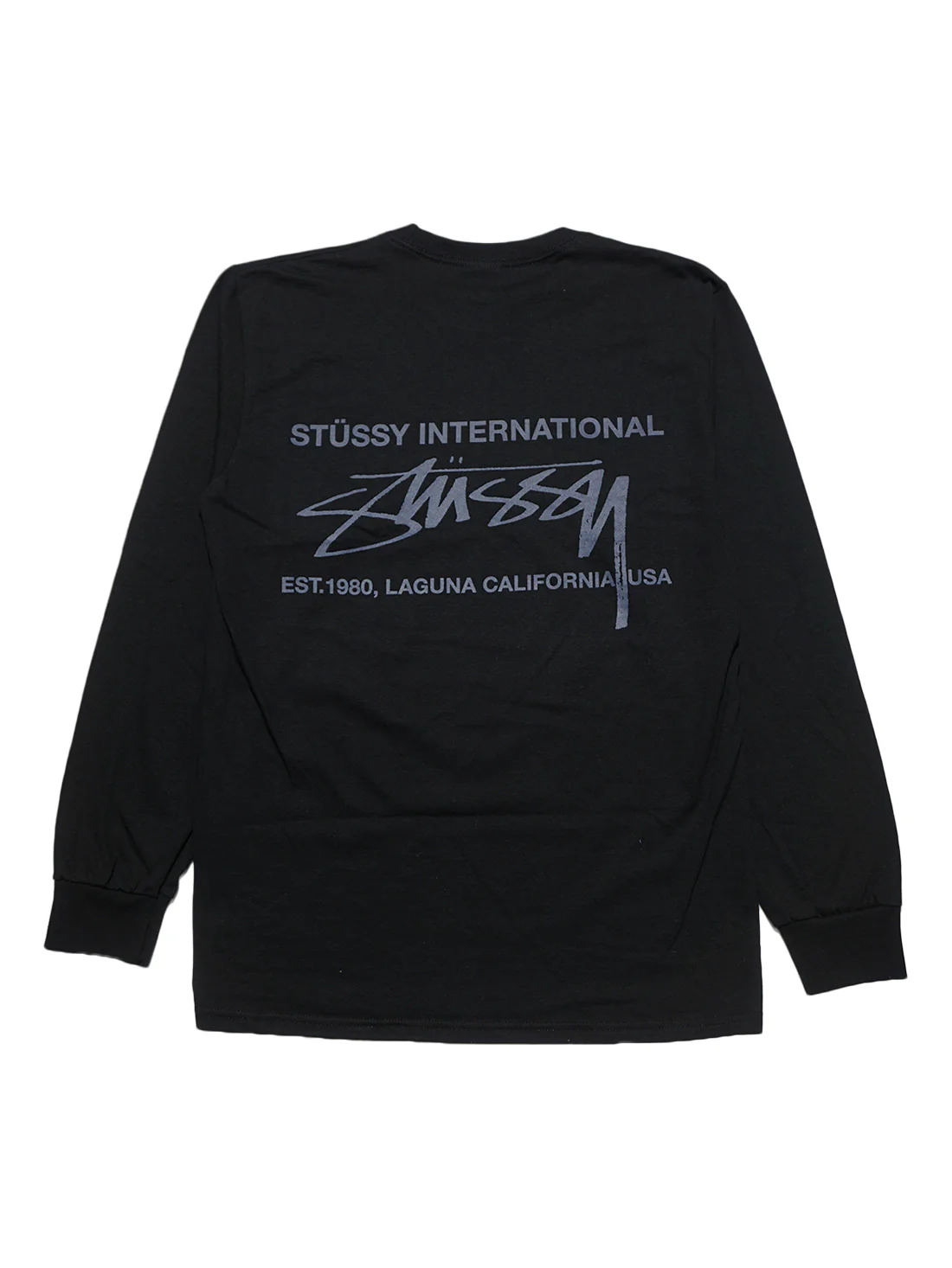 Stussy Smooth International LS Tee - Black