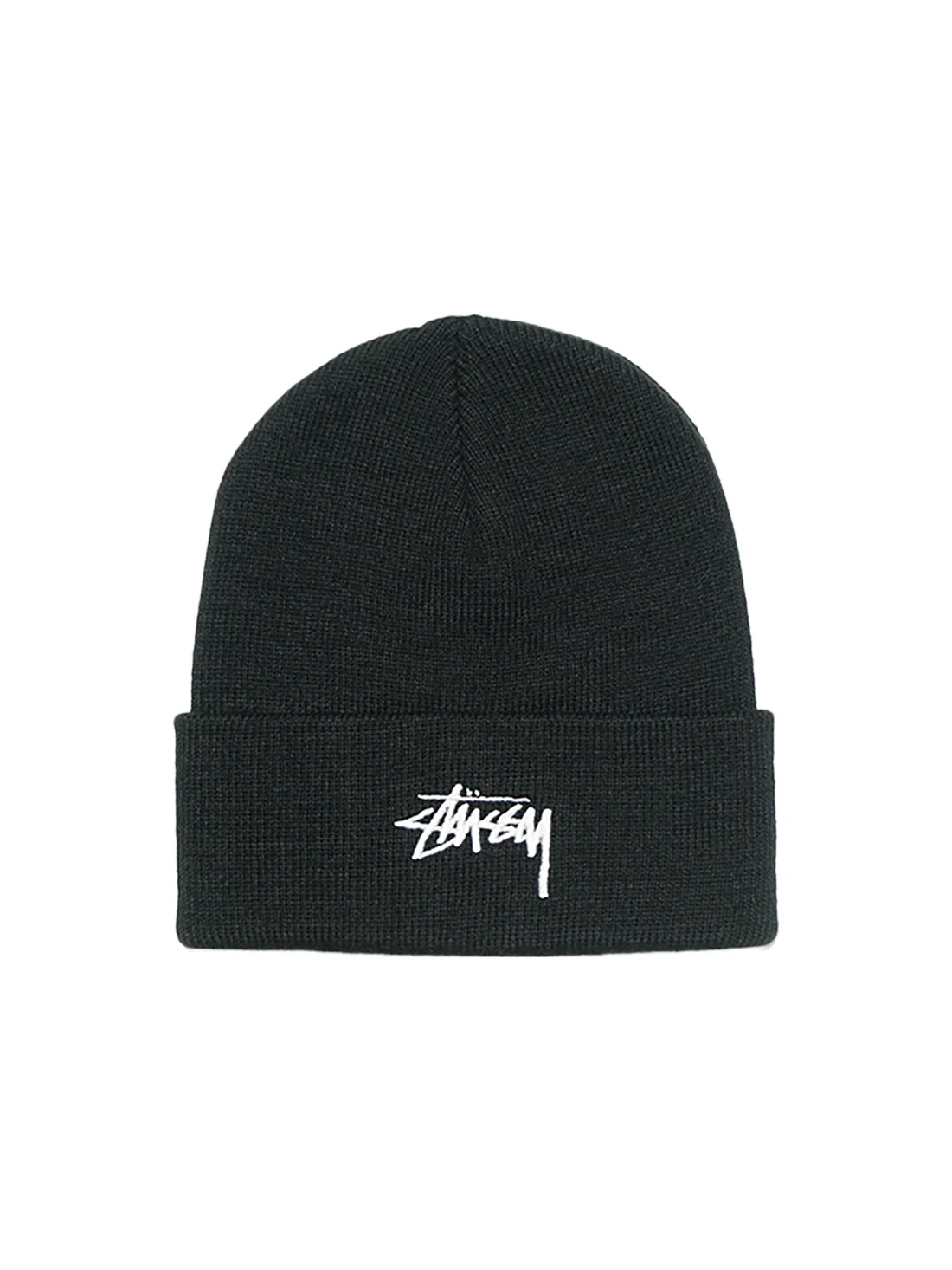 Stussy Stock Cuff Beanie - Black