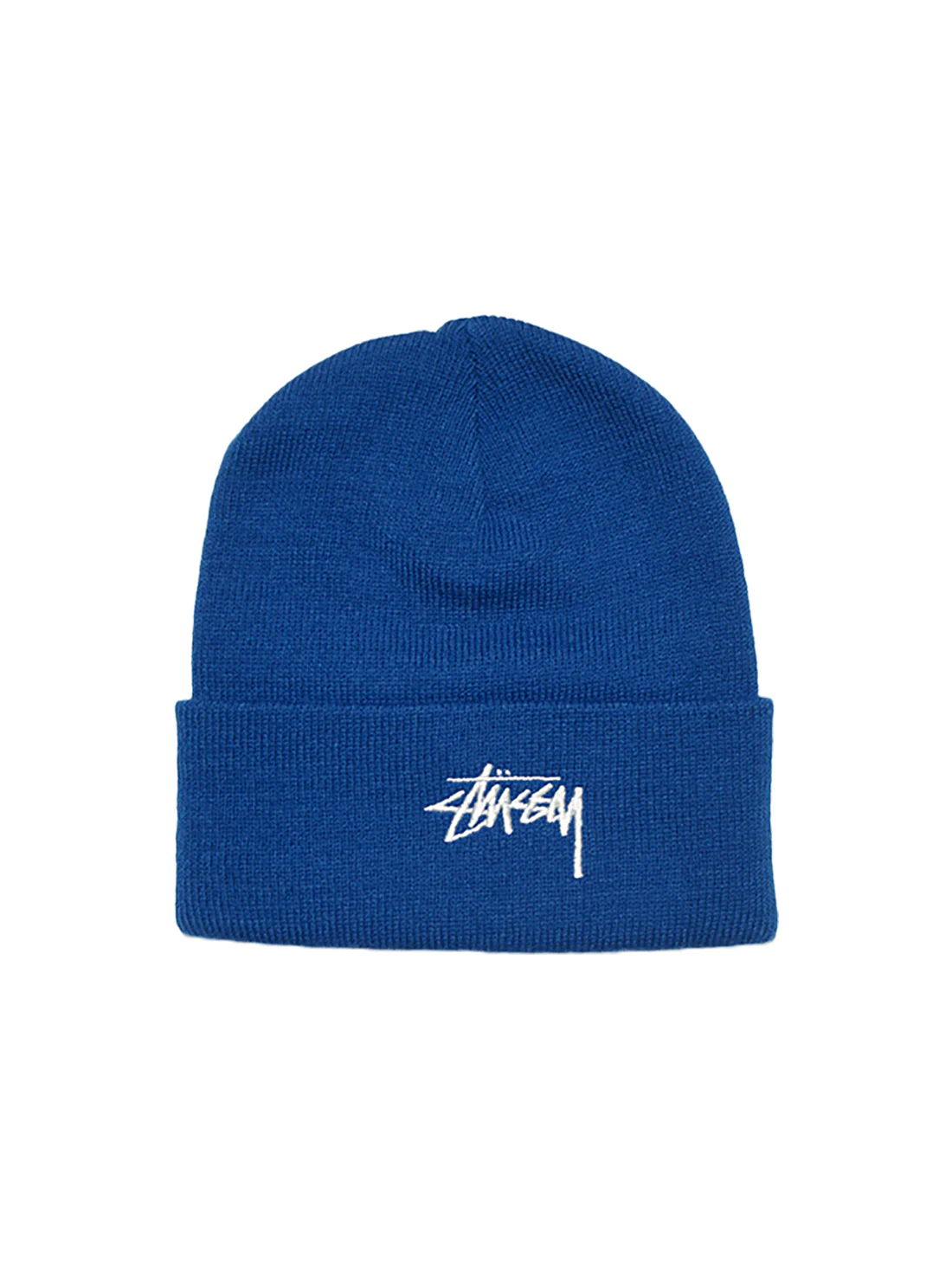 Stussy Stock Cuff Beanie - Deep Blue