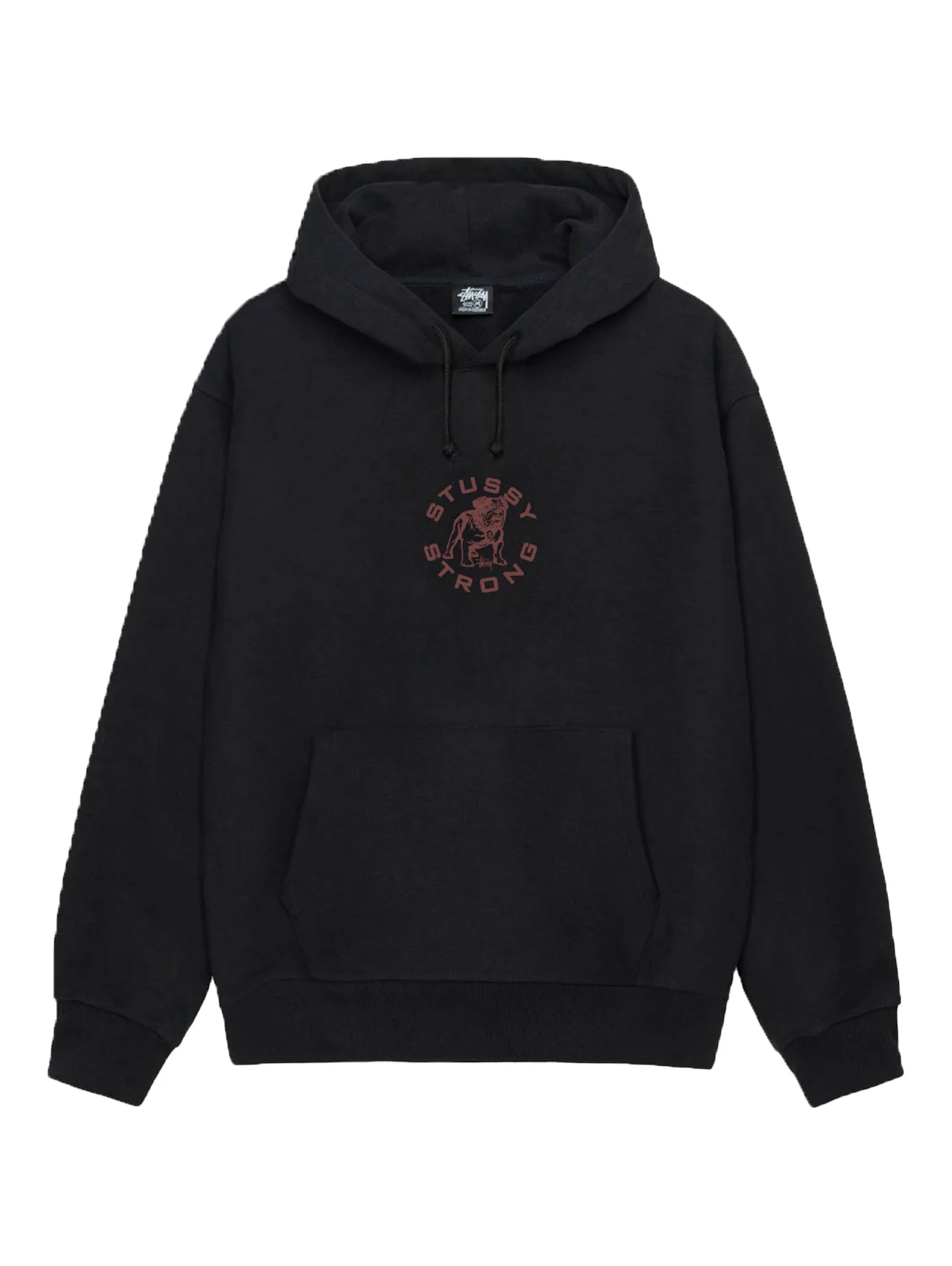 Stussy Strong Mac Hood - Black