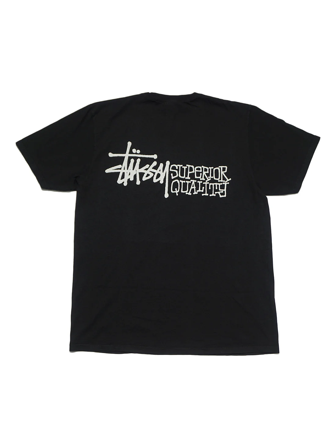 Stussy Superior Quality Pigment Dyed Tee - Black - Image 2