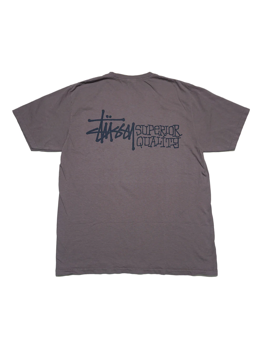 Stussy Superior Quality Pigment Dyed Tee - Shark - Image 2