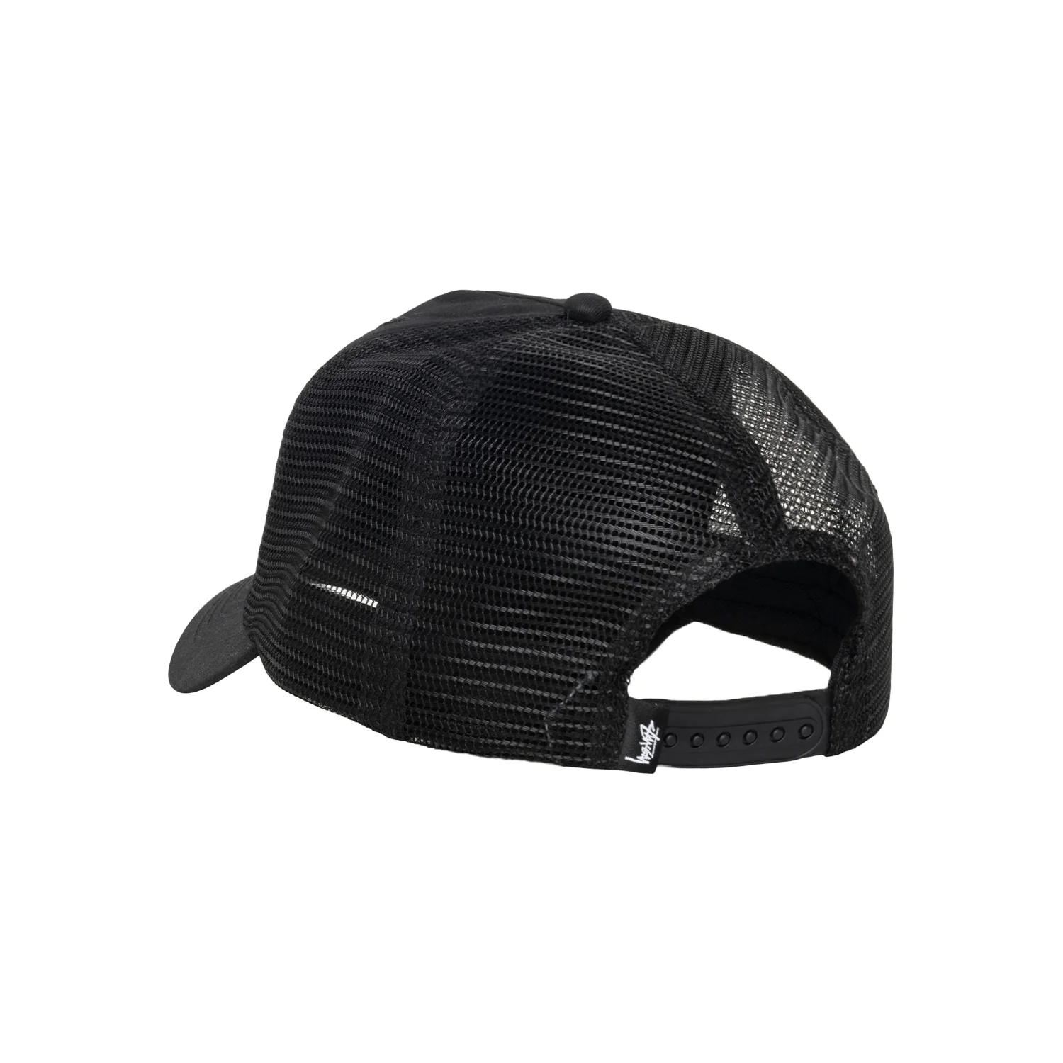 Stussy Trucker Cursive Stitch - Black - Image 3