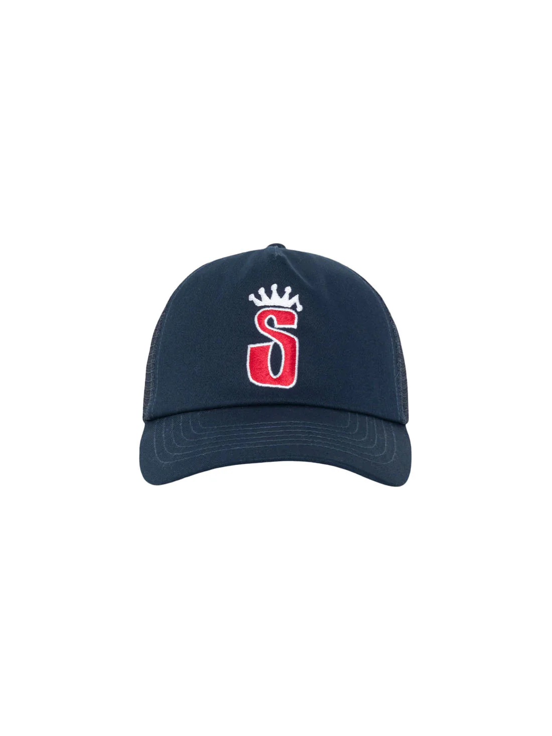 Stussy Trucker S Crown Cap - Navy