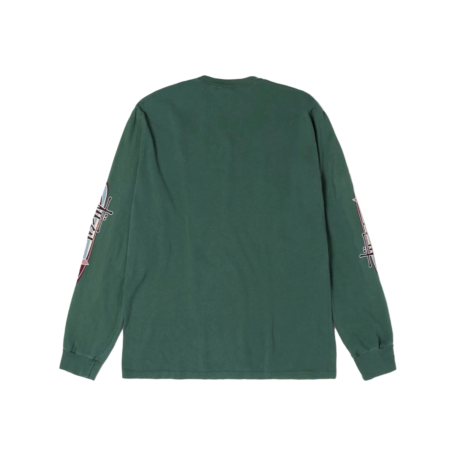 Stussy Two Star Pigment Dyed LS Tee - Pine - Image 2