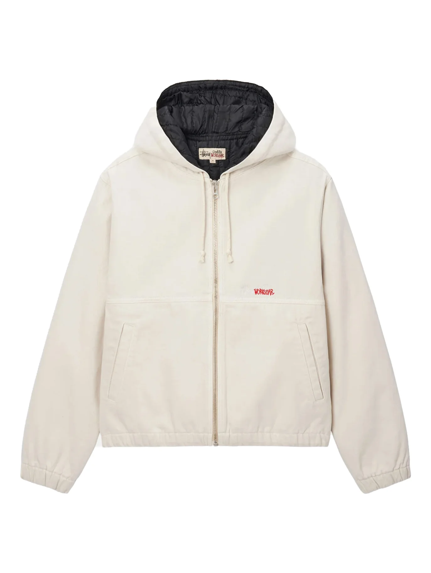 Stussy Work Jacket Insulated Canvas - Bone