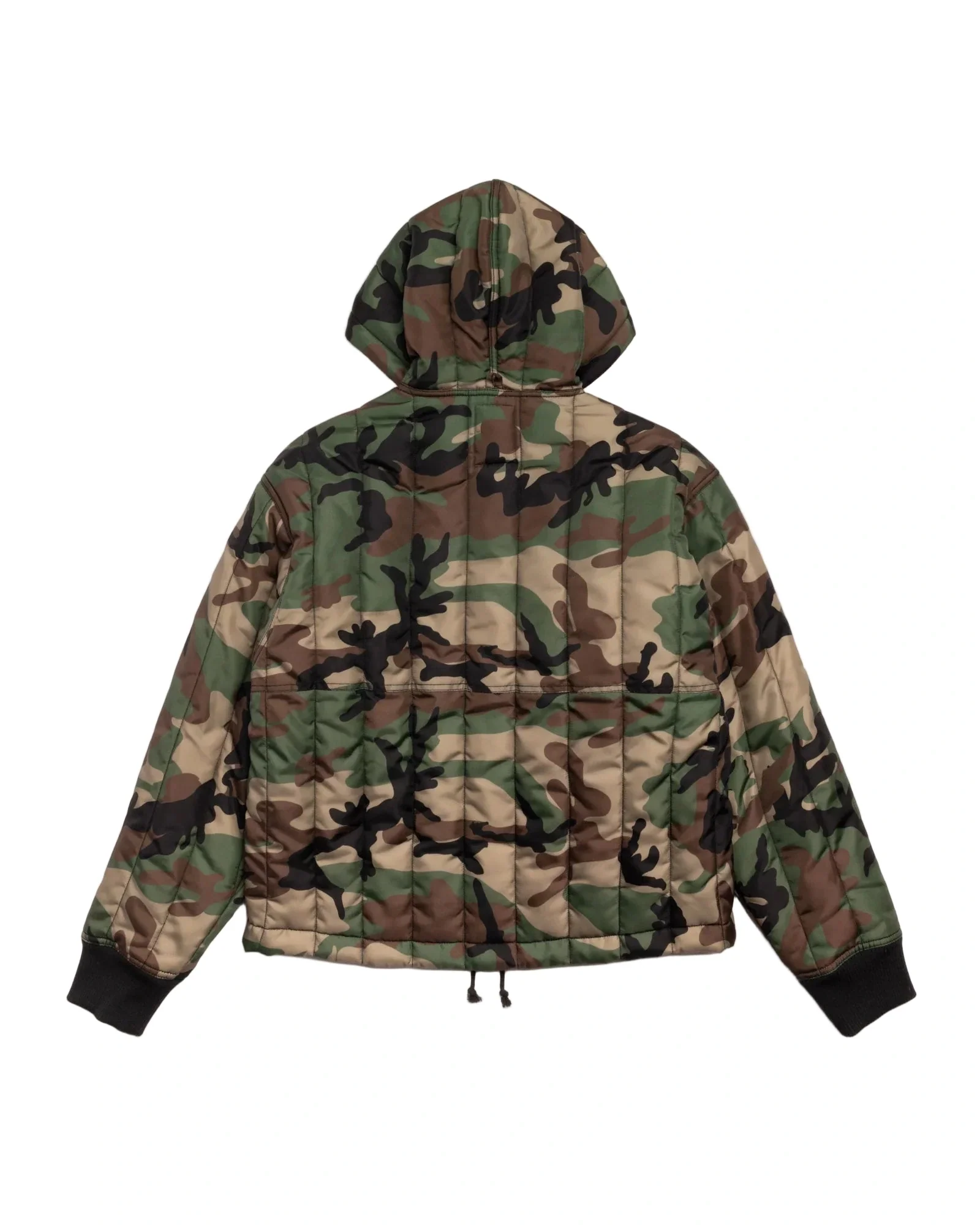 Stussy Work Jacket Quilted Nylon - Woodland Camo - Image 2