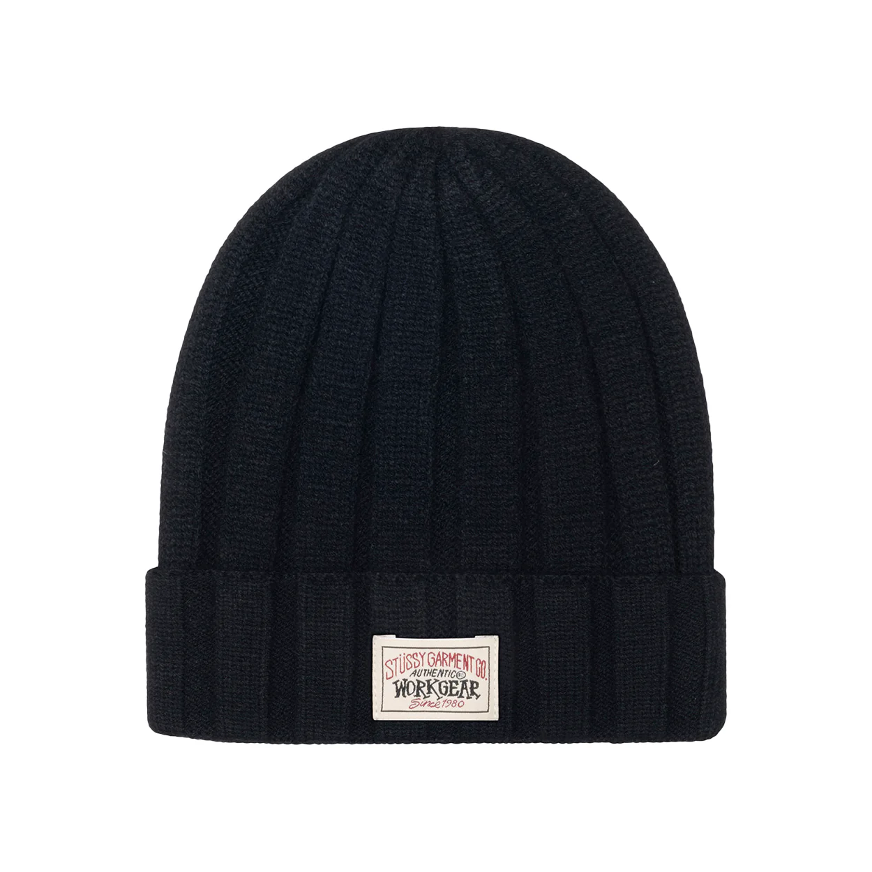 Stussy Workgear Cuff Beanie - Black
