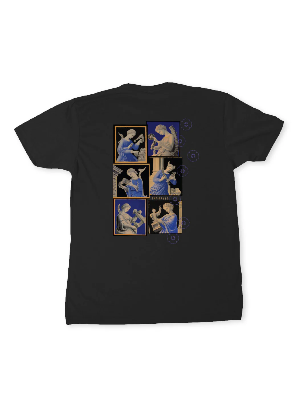 Theories Architects in Blue Tee - Black