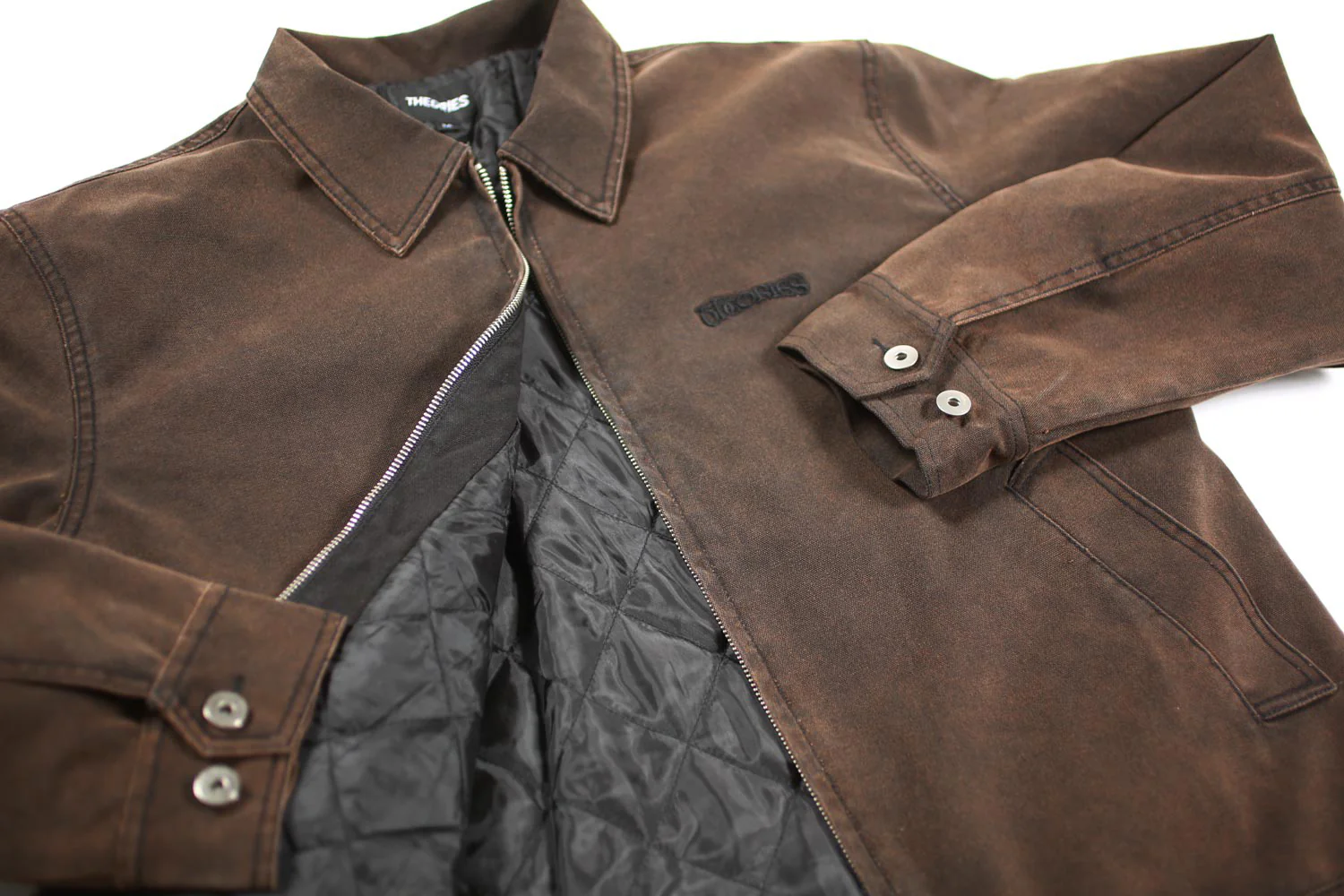 Theories Carpenter Jacket - Washed Copper - Image 3