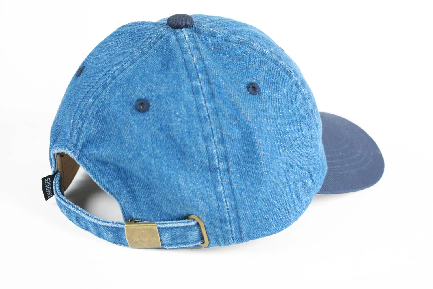 Theories Champ Strapback Hat - Denim Blue - Image 2