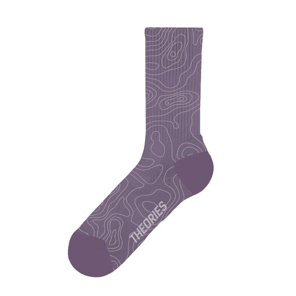 Theories Contour Sock - Lavender