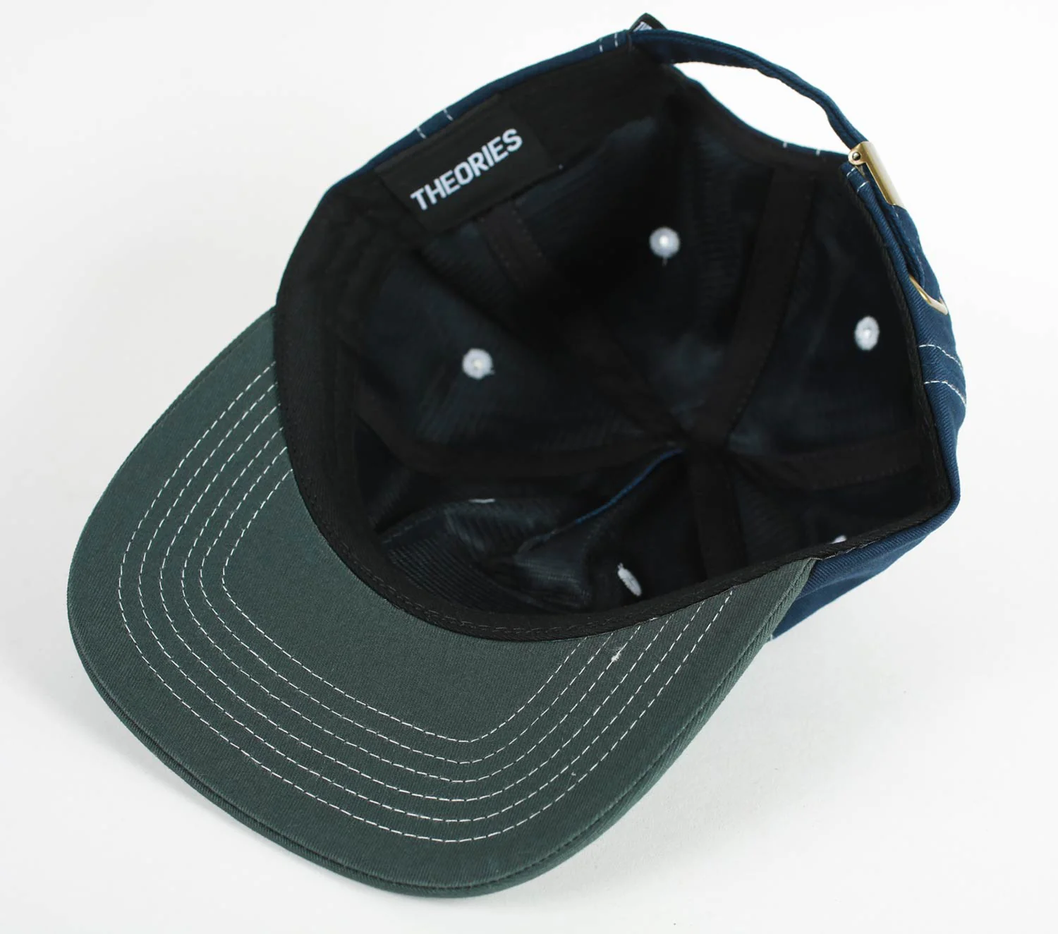 Theories Enigma Patch Snapback - Navy / Green - Image 5