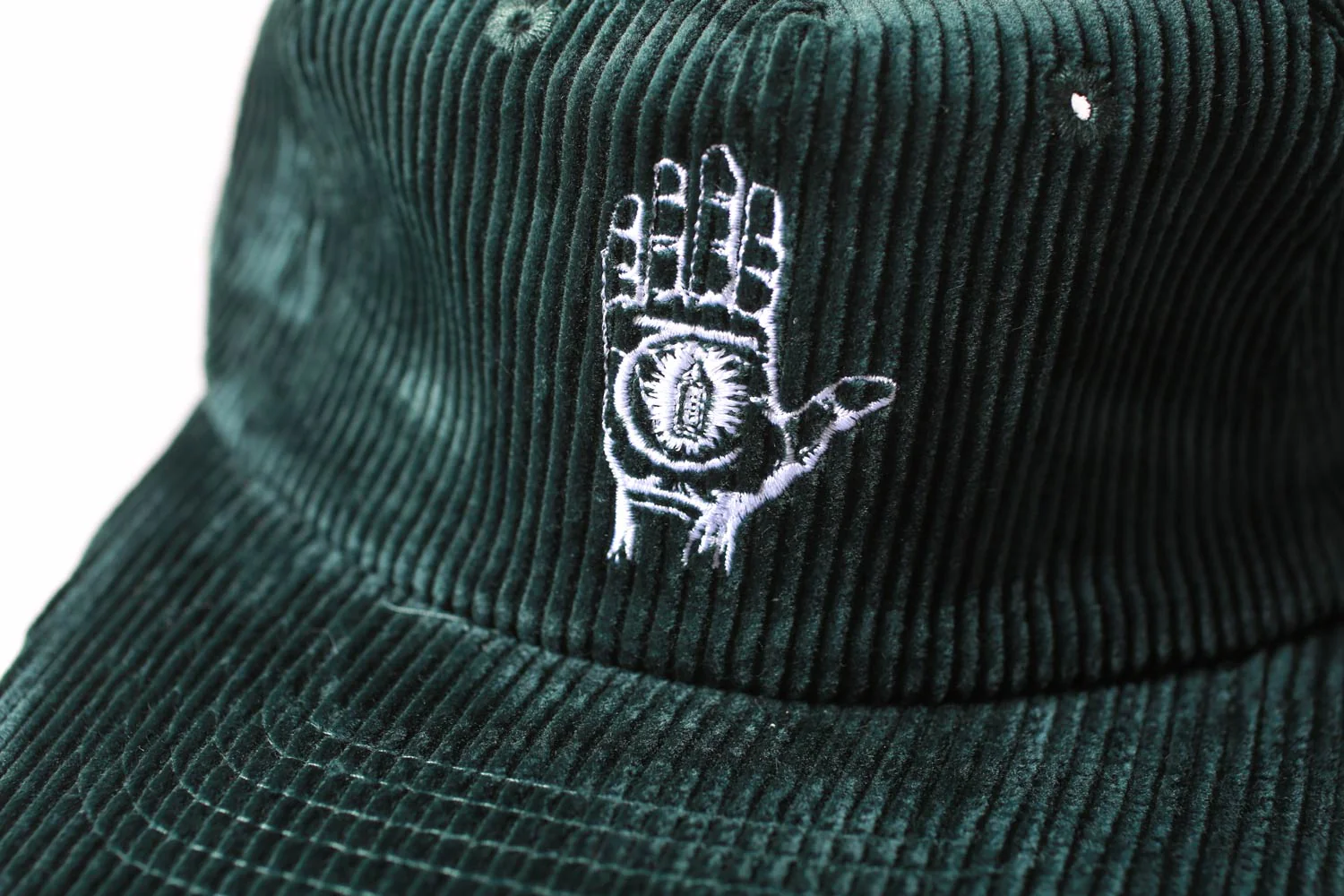 Theories Hand of Theories Cord Hat - Forest Green - Image 2