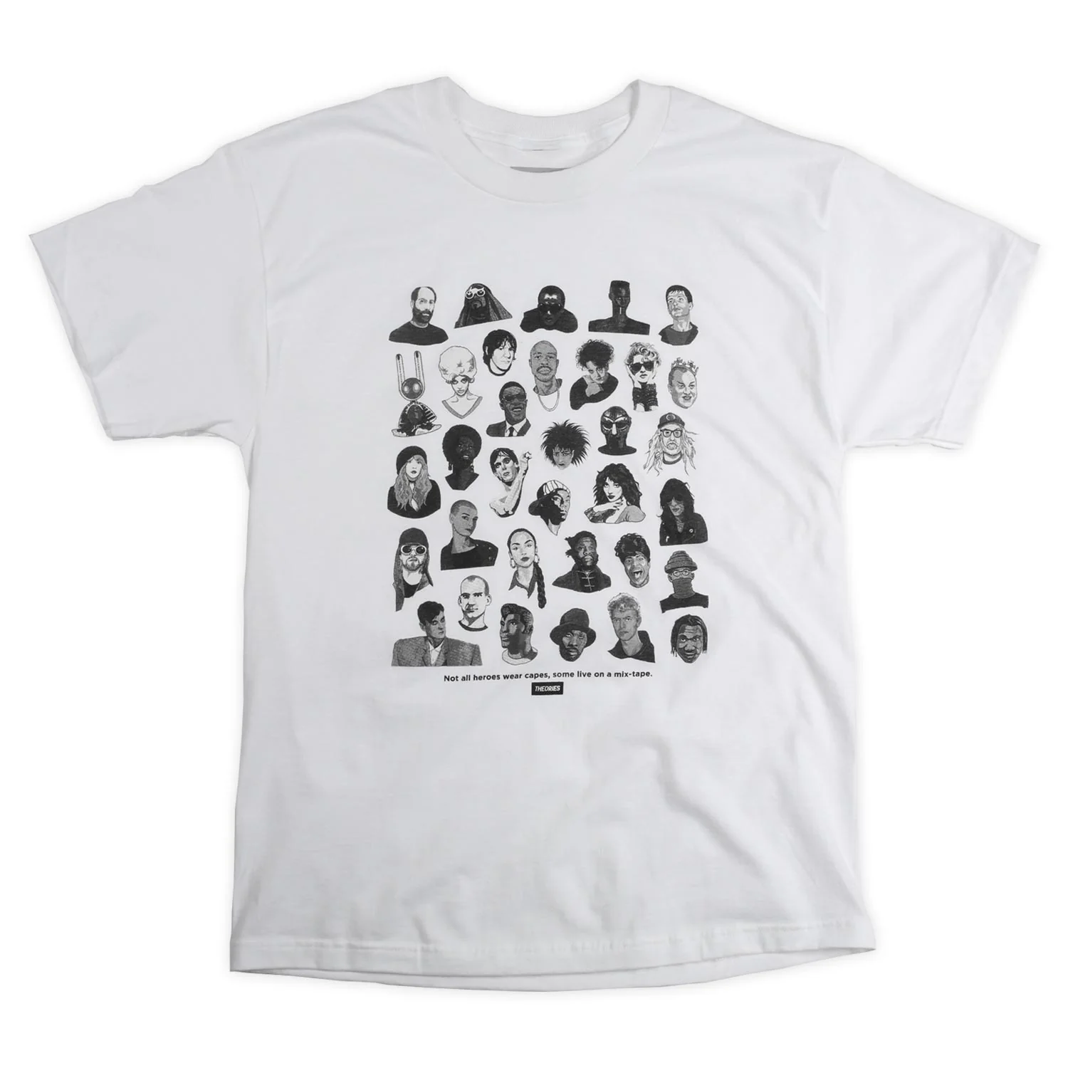 Theories Mixtape Tee - White