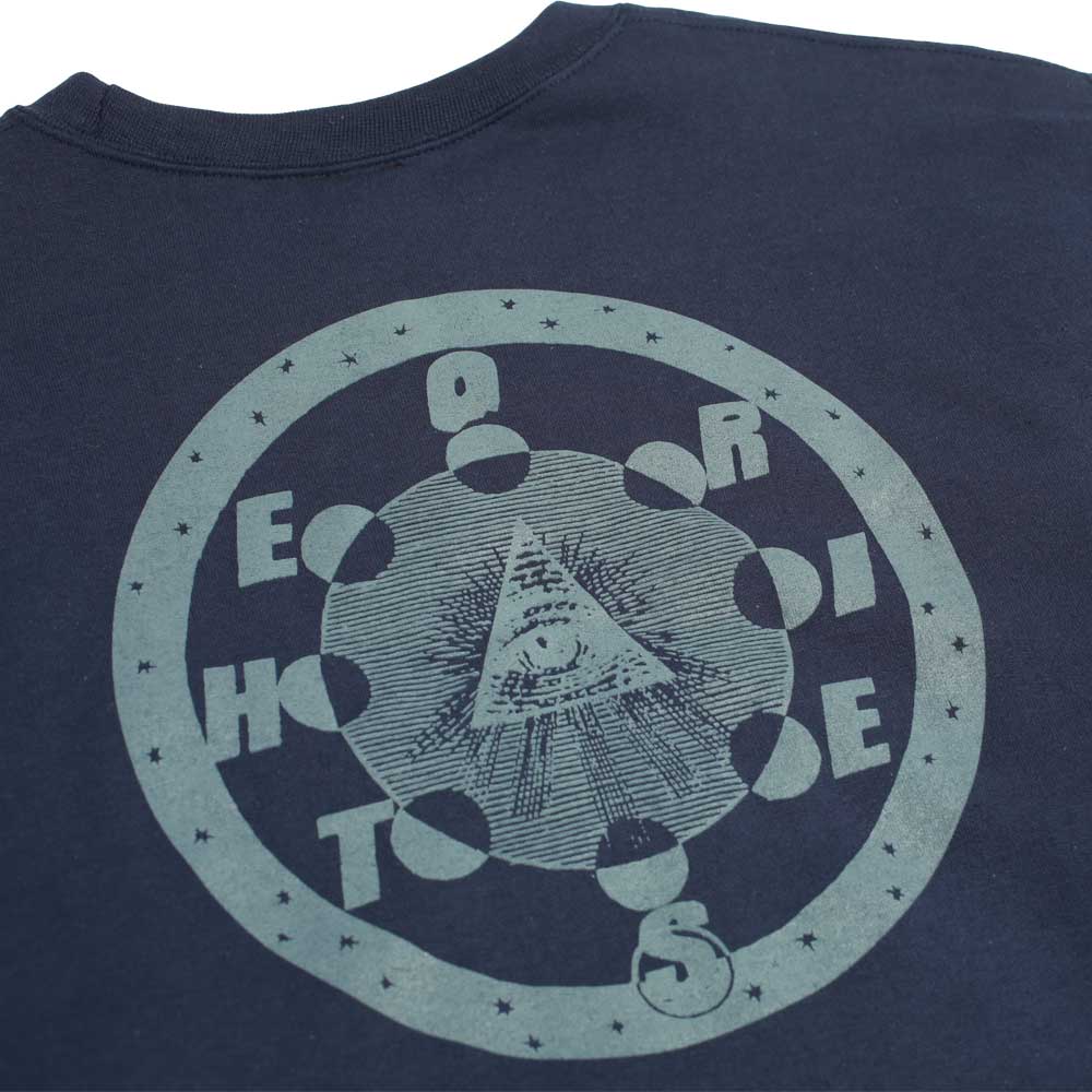 Theories Morning Star Crewneck - Navy - Image 4