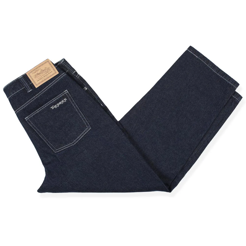Theories Pavillion Jeans - Raw Indigo - Image 5