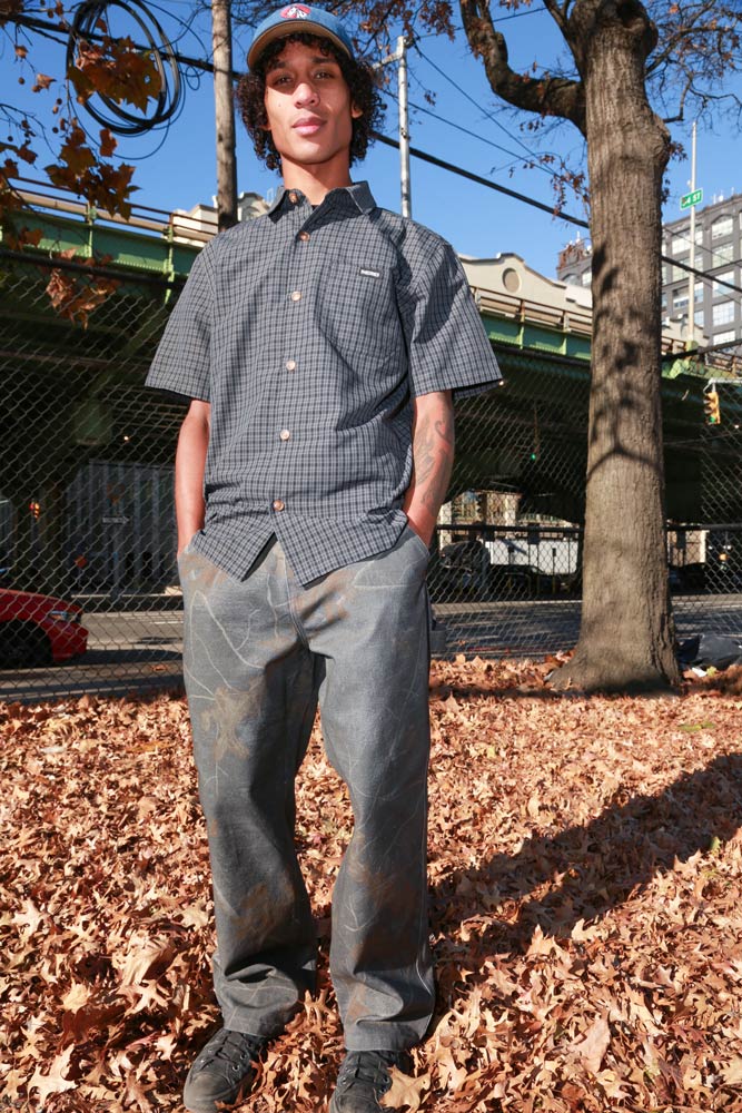 Theories Piano Trap Carpenter Pants - Ash Timber Camo - Image 4