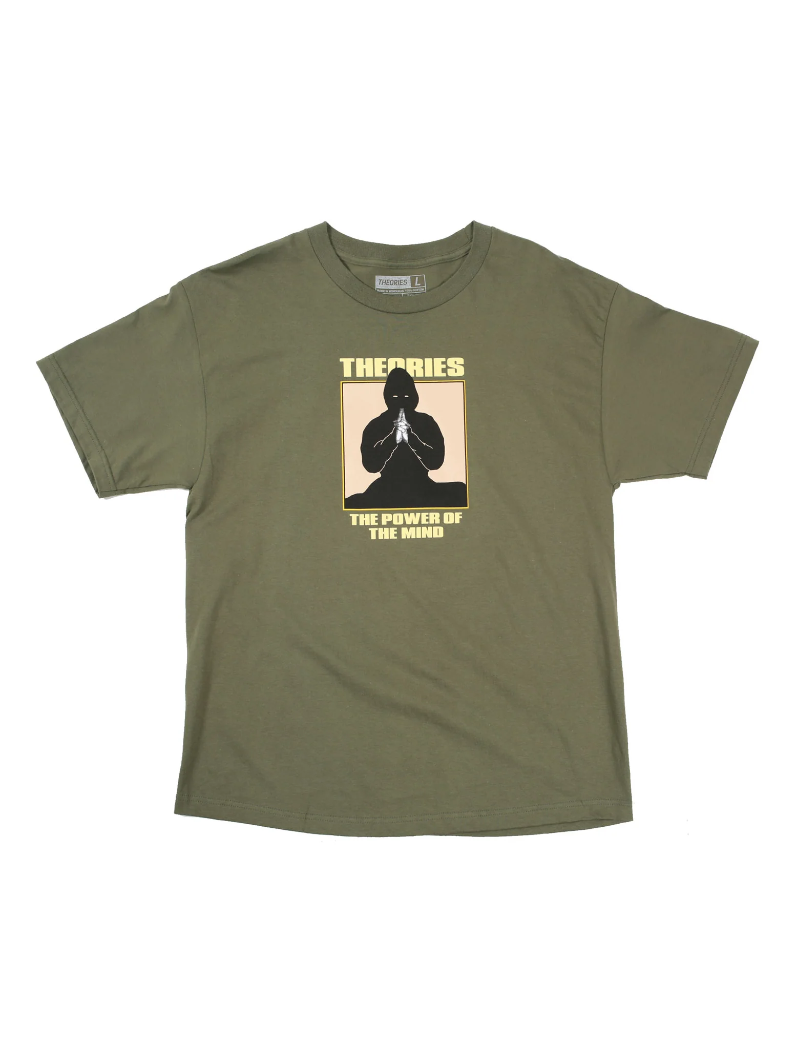 Theories Power of the Mind Tee - Olive