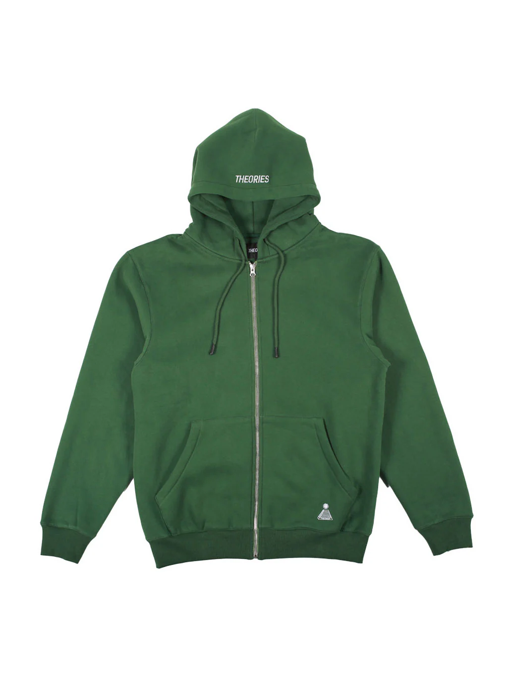 Theories Scribble Sport Zip Hoodie - Leaf