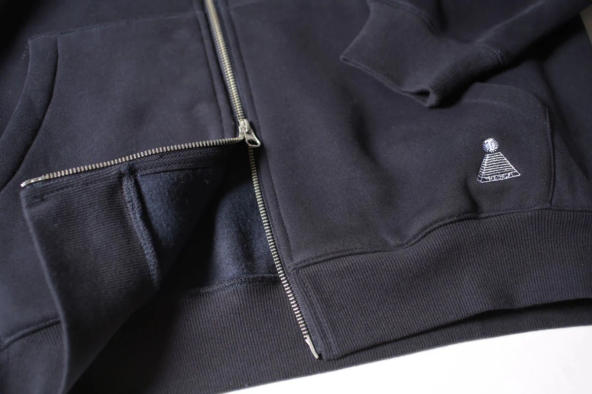 Theories Scribble Zip hood - Twilight - Image 5