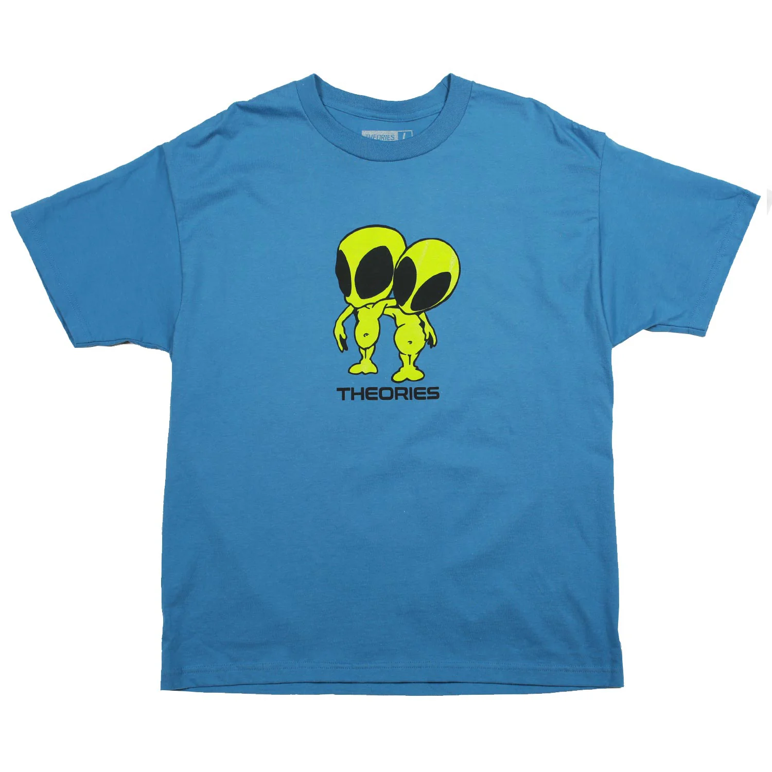 Theories Twins Tee - Slate Blue