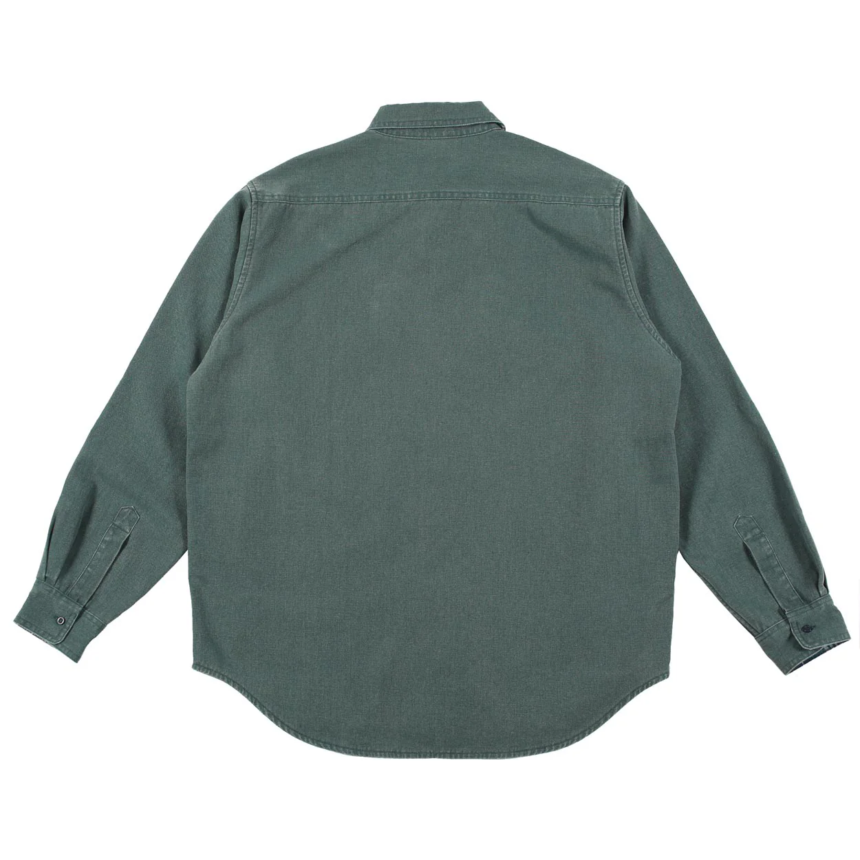 Theories Union Flannel Lined Button Shirt - Sea Green - Image 2