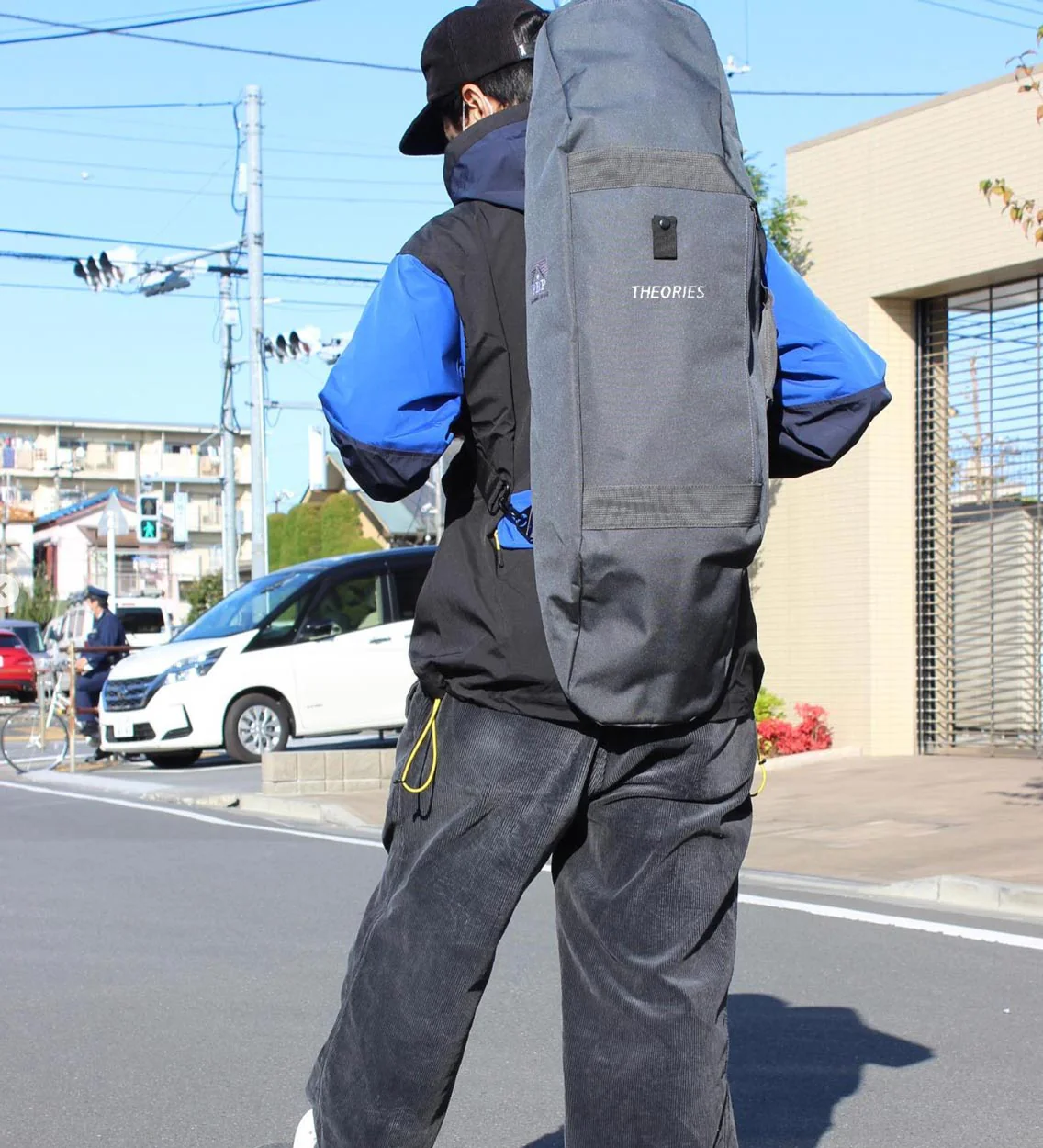 Theories x Pitbull SKate Bag - Grey - Image 4