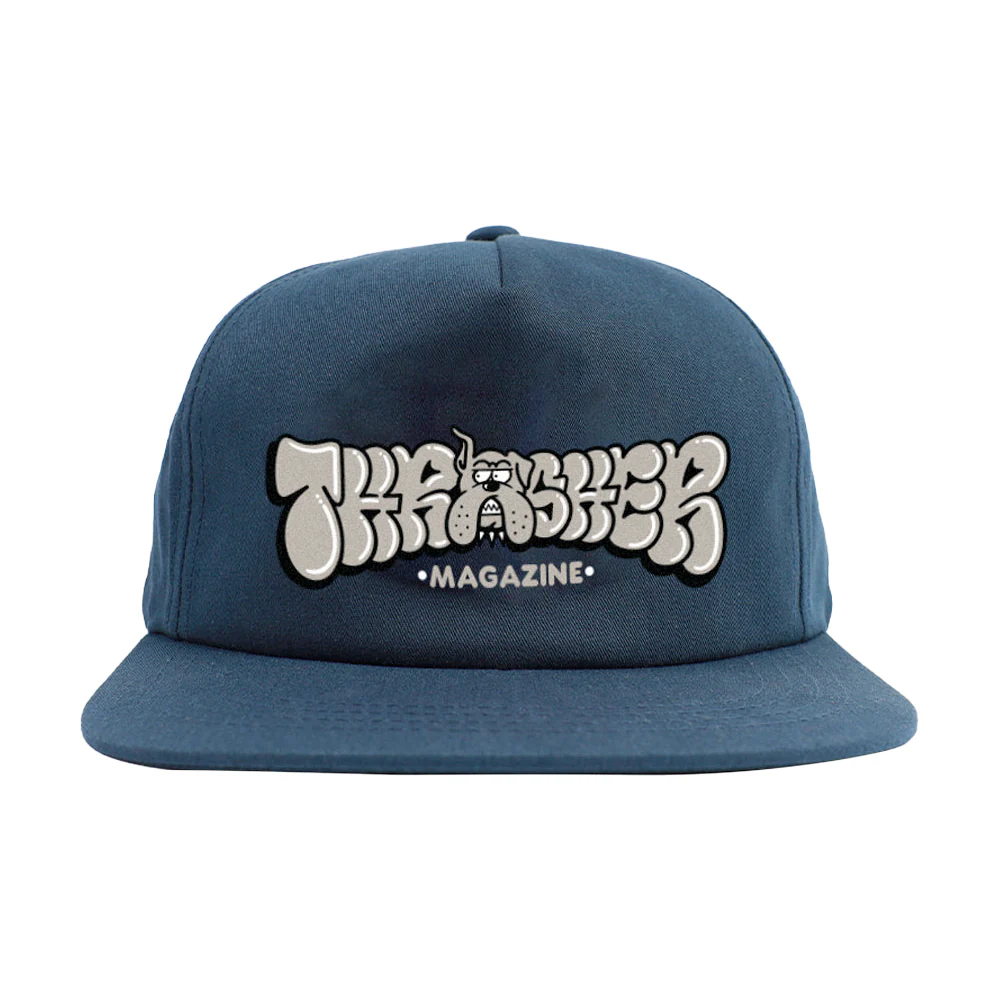 Thrasher Bully Snapback - Navy