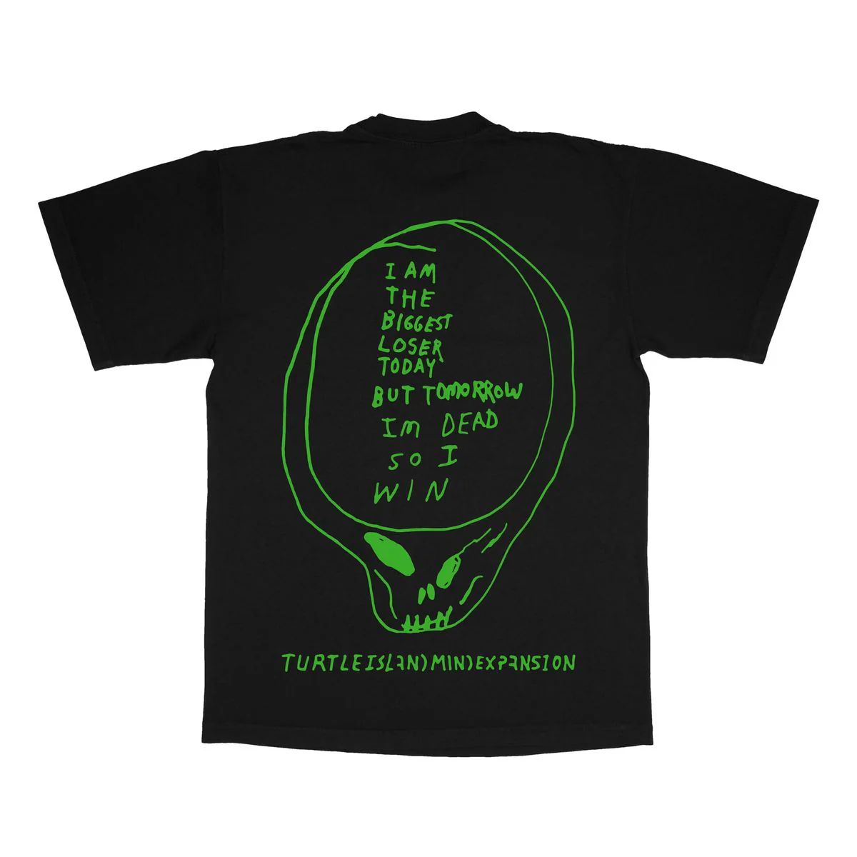 Turtle Island I Win Tee - Black - Image 2