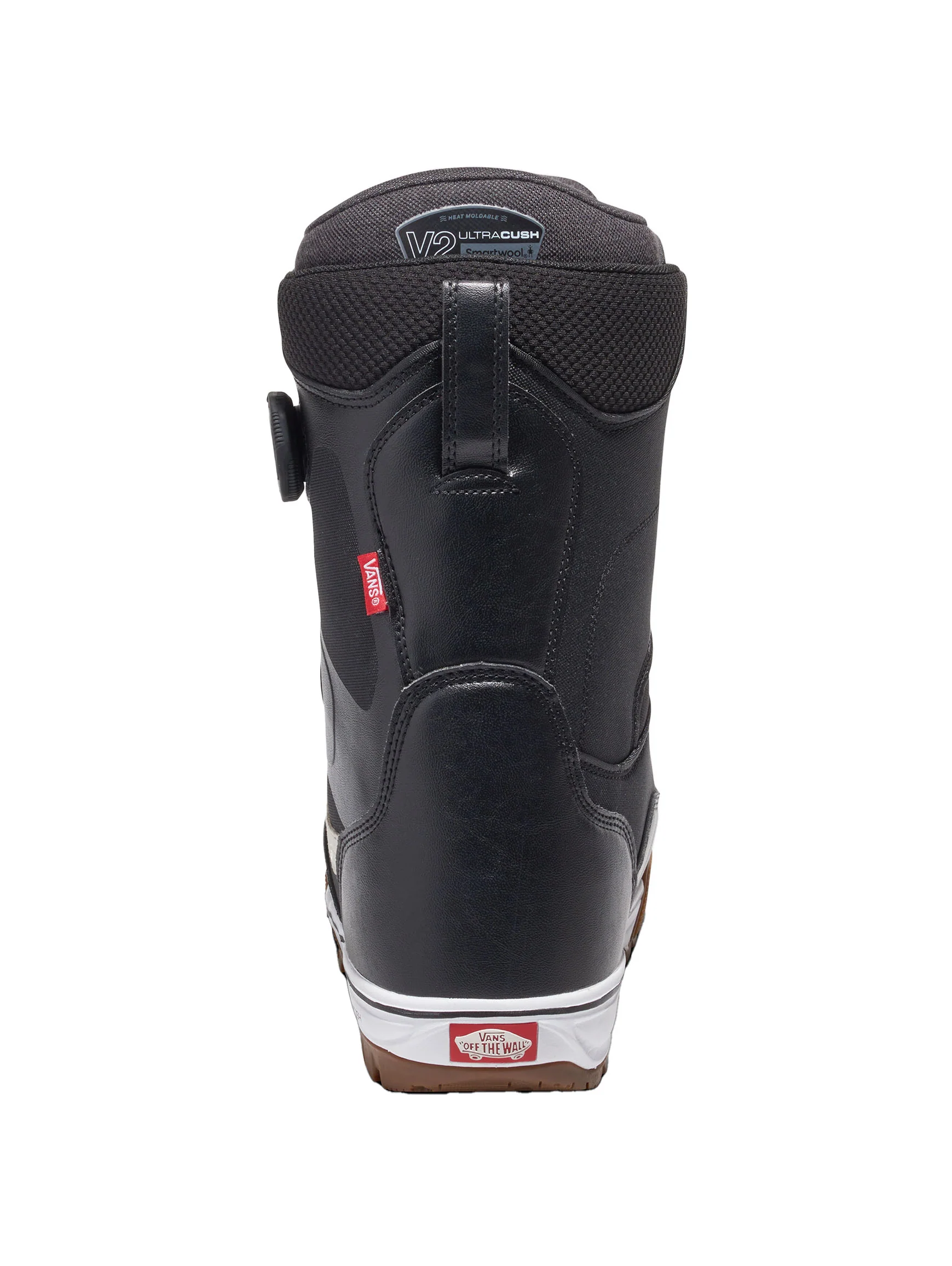 2026 Vans Aura Pro Men's Snowboard Boots - Black / White - Image 4