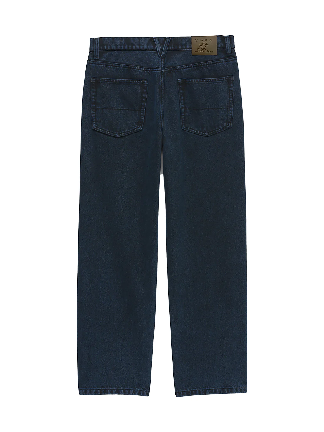 Vans Nick Michel Check 5 Loose Tapered Denim Pants - Image 2