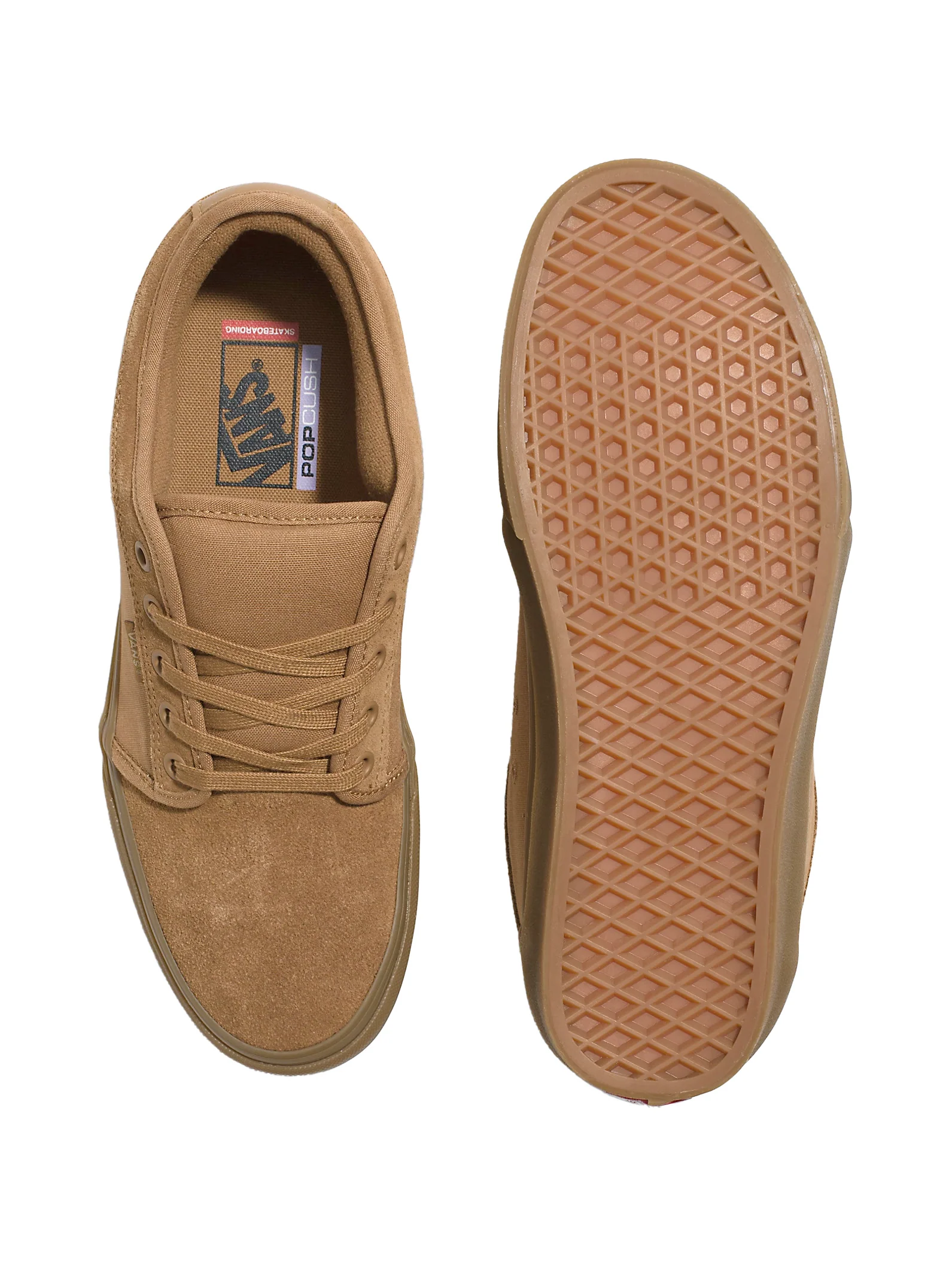 Vans Skate Chukka Low - Light Brown / Gum - Image 2