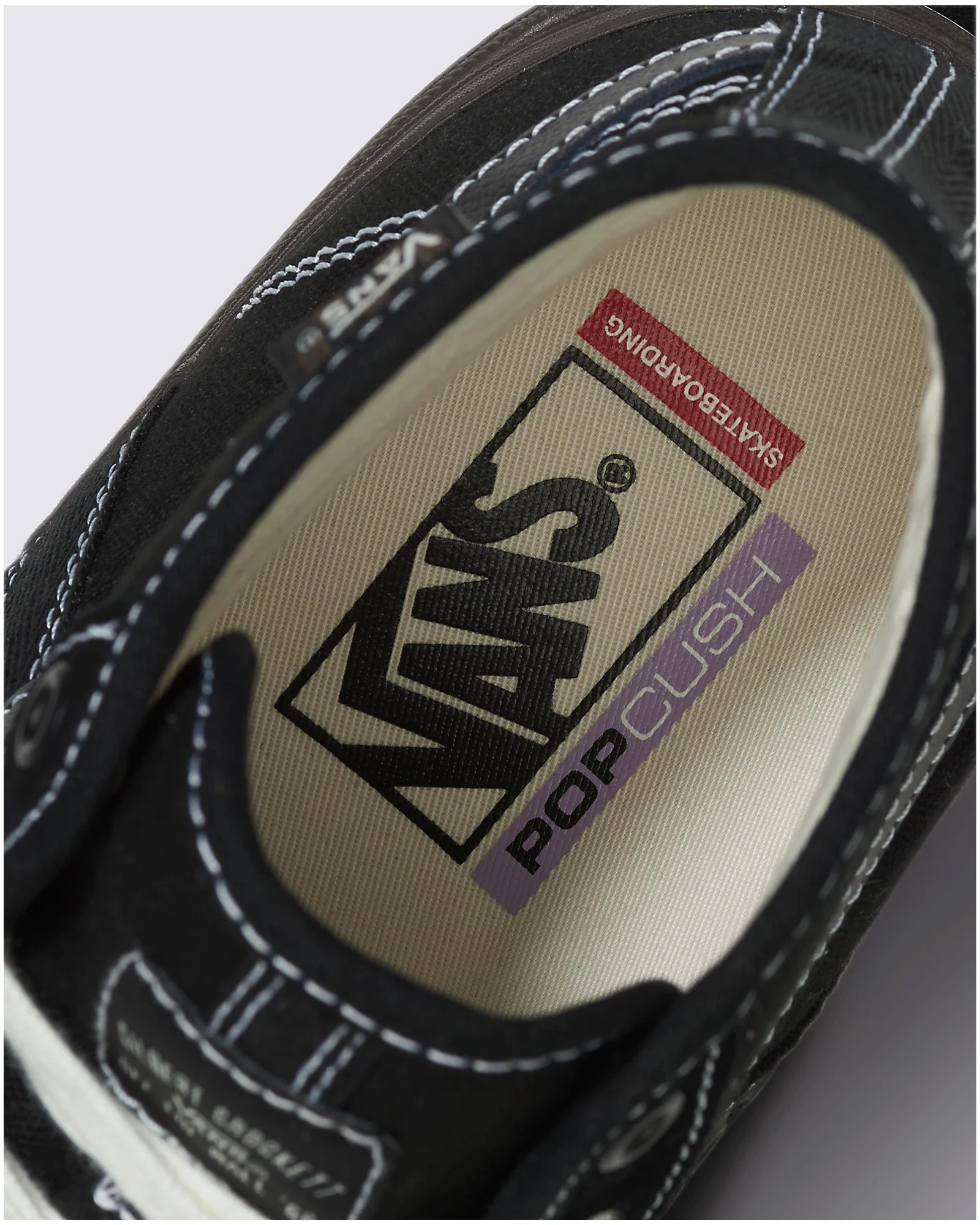 Vans Skate Crocket High - Black / Chocolate - Image 5