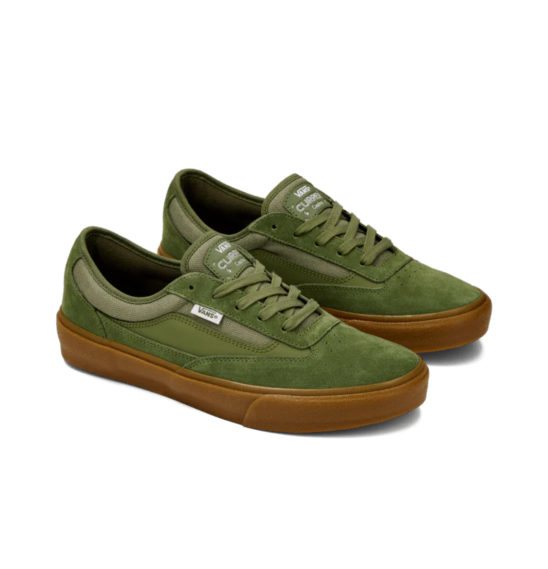 Vans Skate Curren Caples - Crepe Green / Gum - Image 2