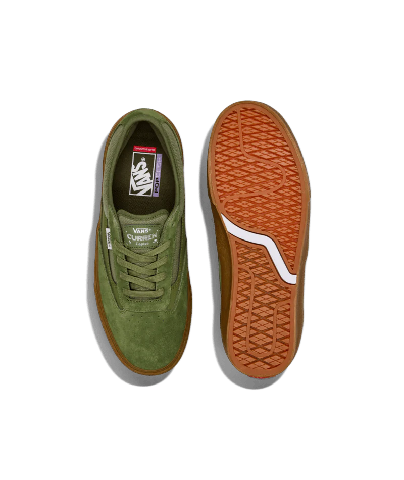 Vans Skate Curren Caples - Crepe Green / Gum - Image 3
