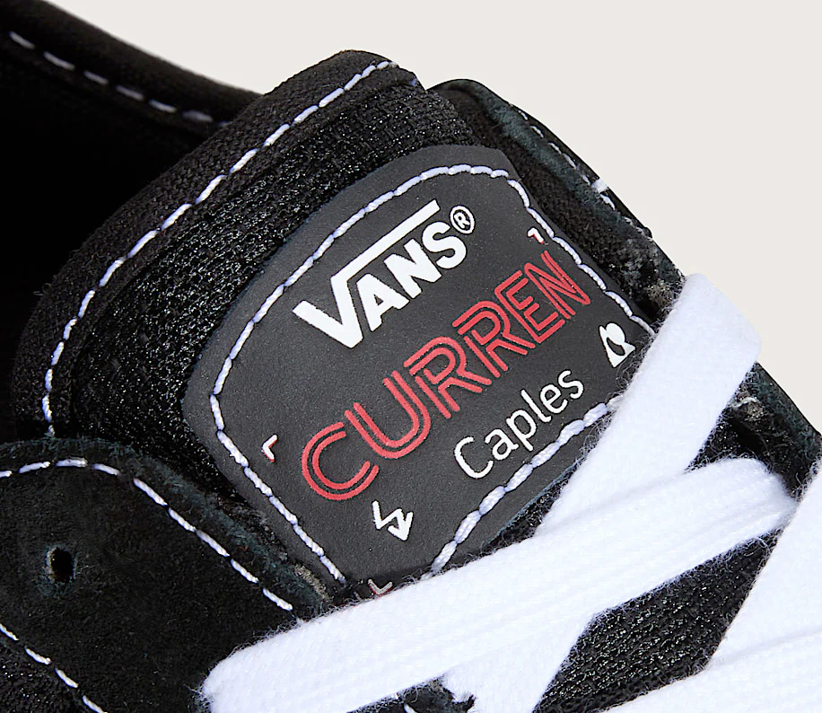 Vans Skate Curren Caples - Gum Black / White - Image 8