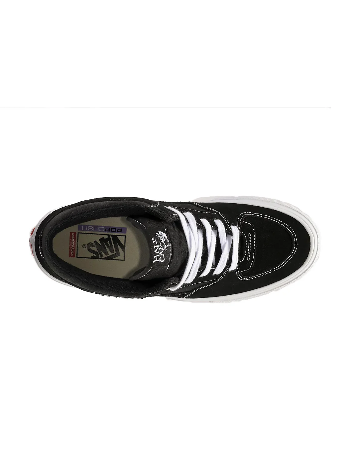 Vans Skate Half Cab - Black/White - Image 3