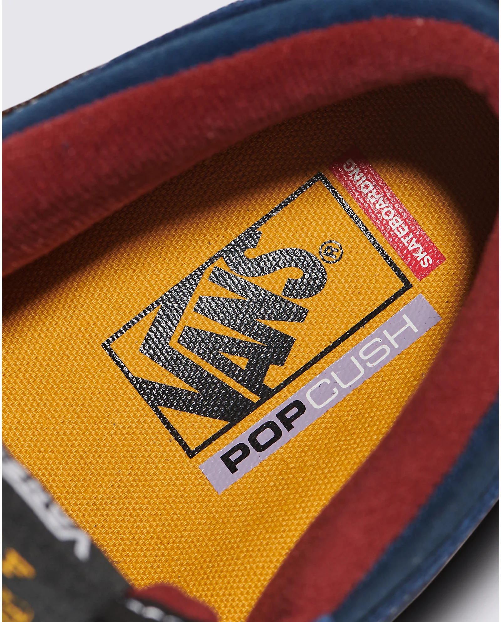 Vans Skate Half Cab - Navy / Burgundy - Image 5