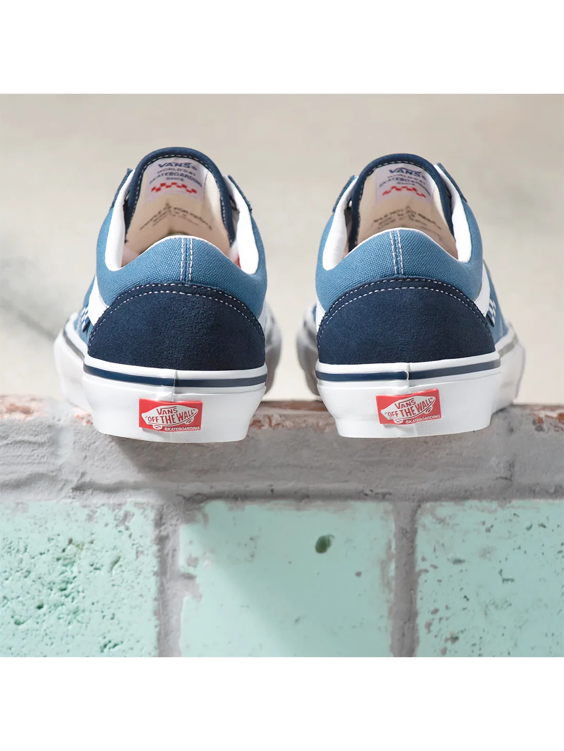 Vans Skate Old Skool - Navy / White - Image 5