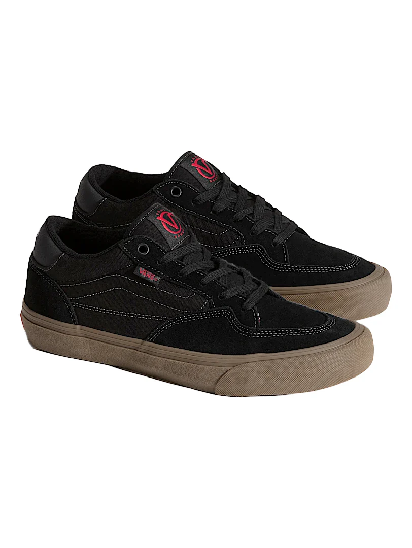 Vans Skate Rowan - Black / Gum - Image 2