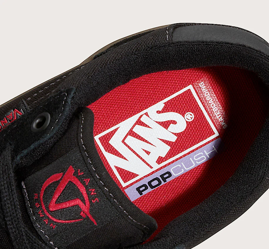 Vans Skate Rowan - Black / Gum - Image 6