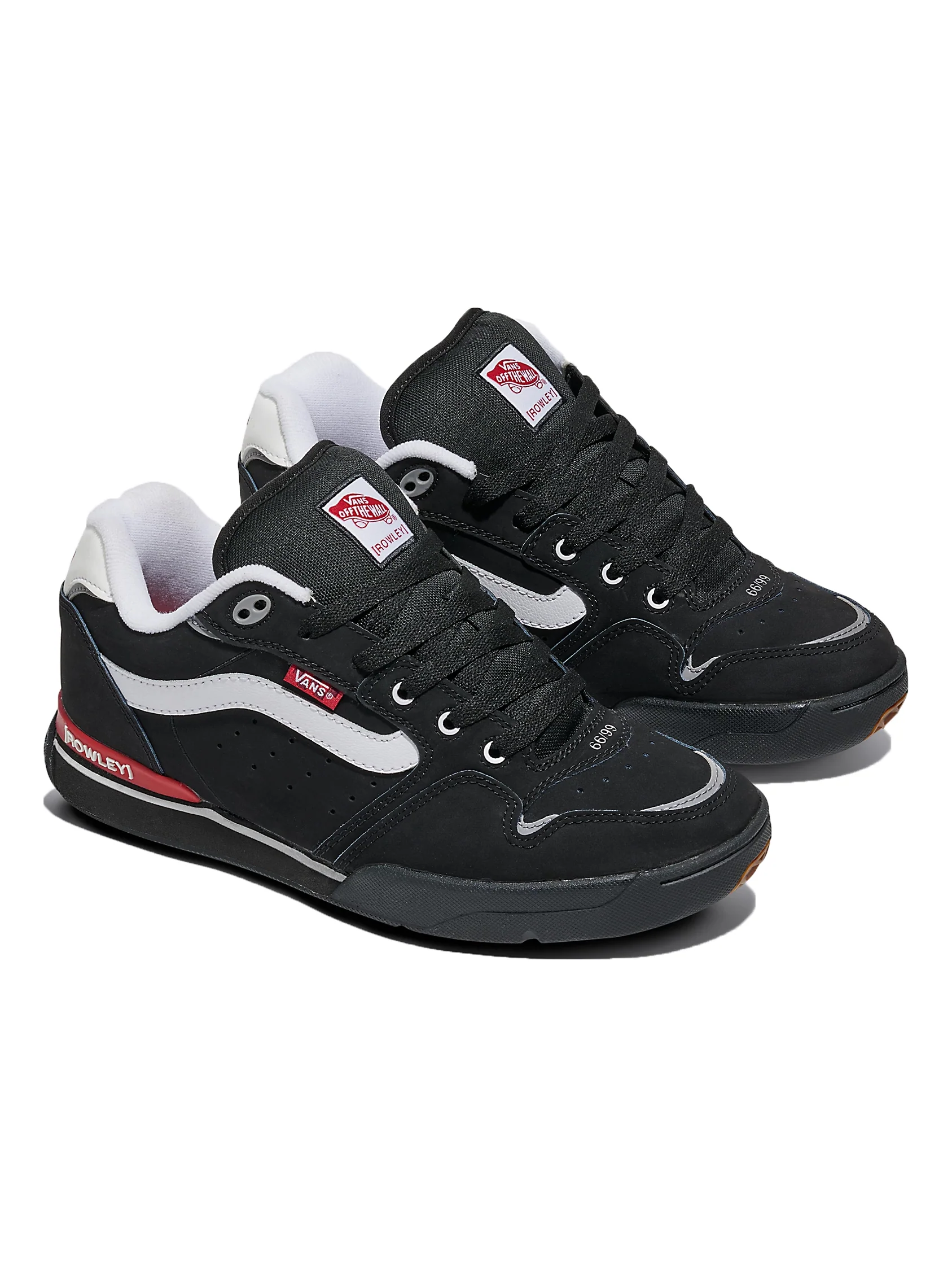 Vans Skate Rowley XLT - Black / White / Red - Image 2