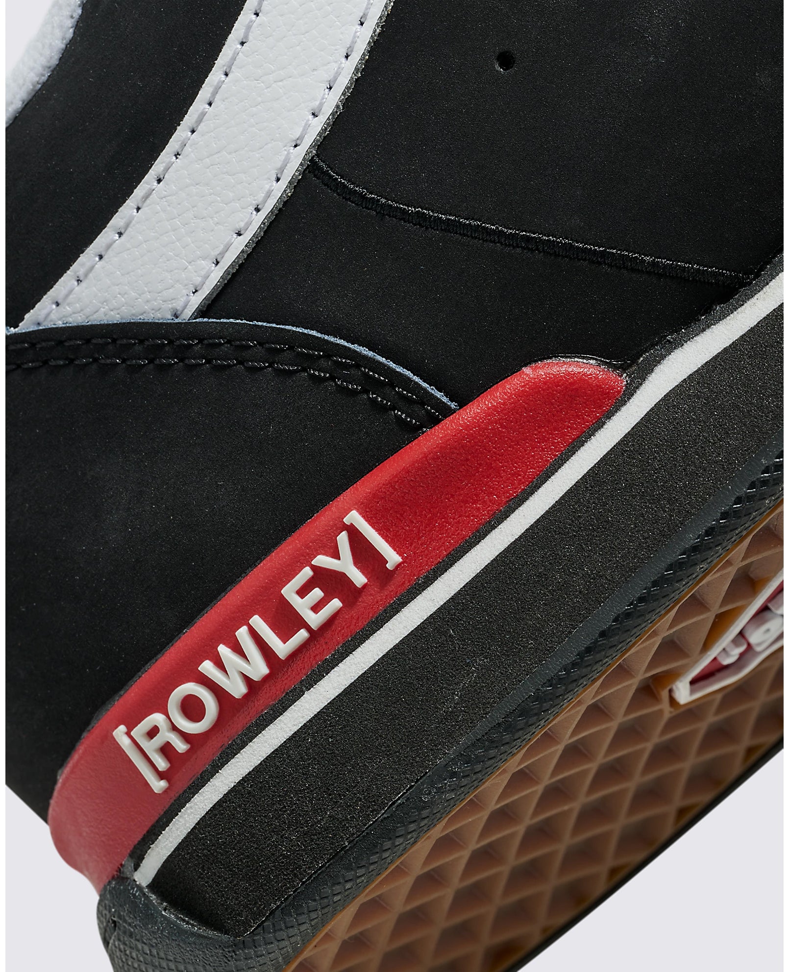 Vans Skate Rowley XLT - Black / White / Red - Image 6