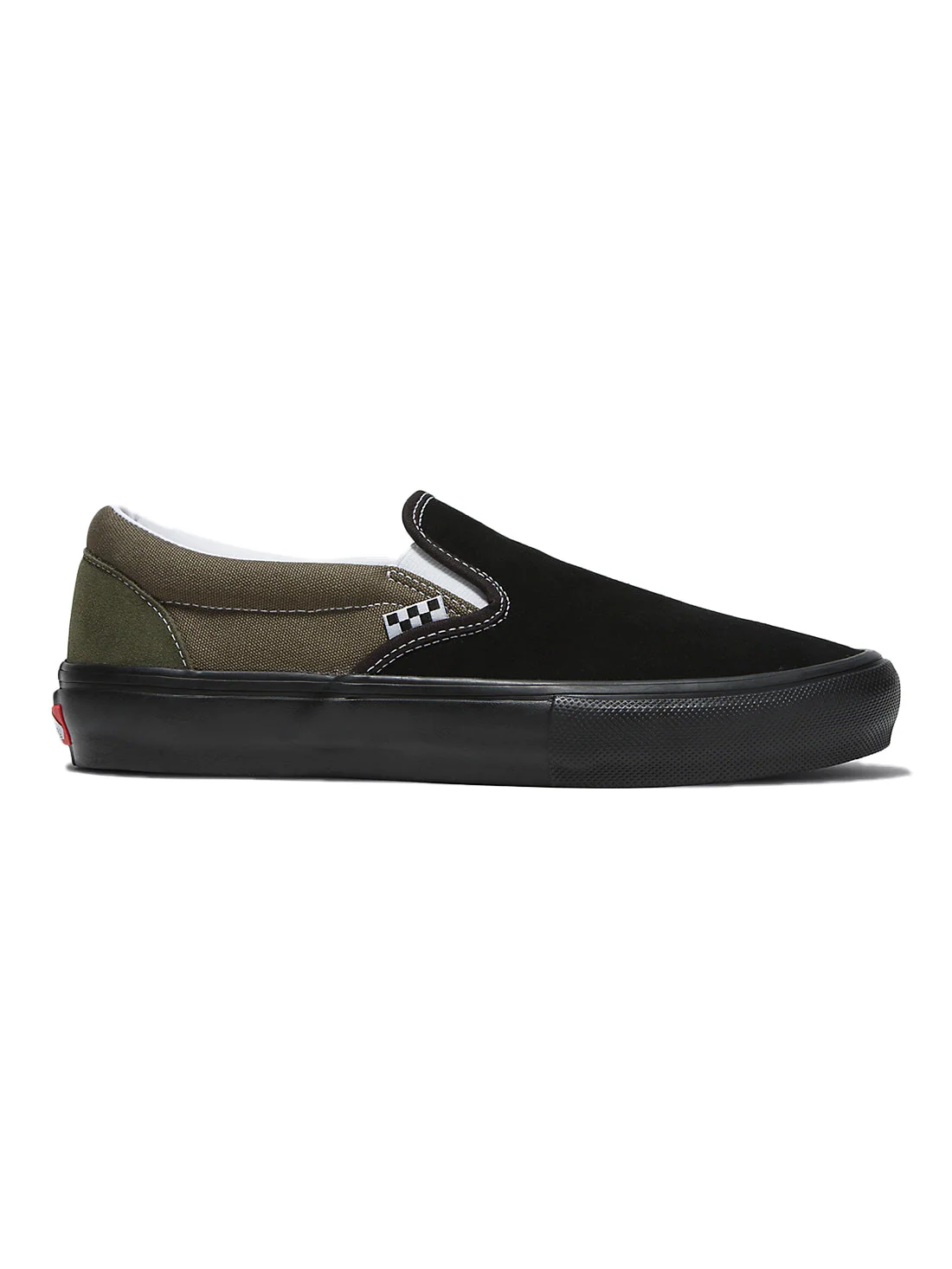 Vans Skate Slip On-Black/Green