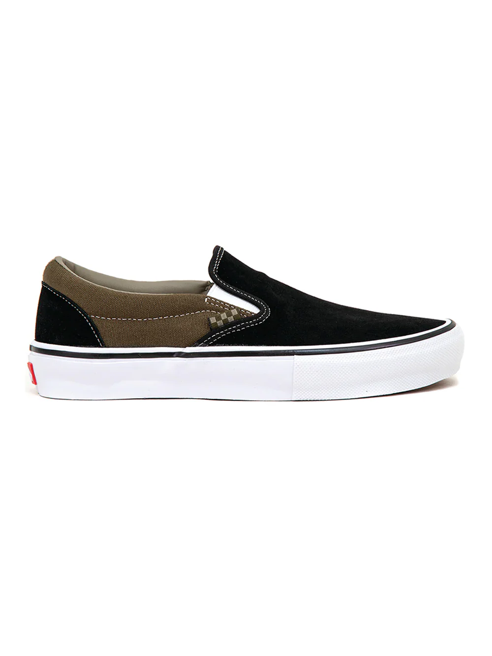 Vans Skate Slip On - Black / Olive