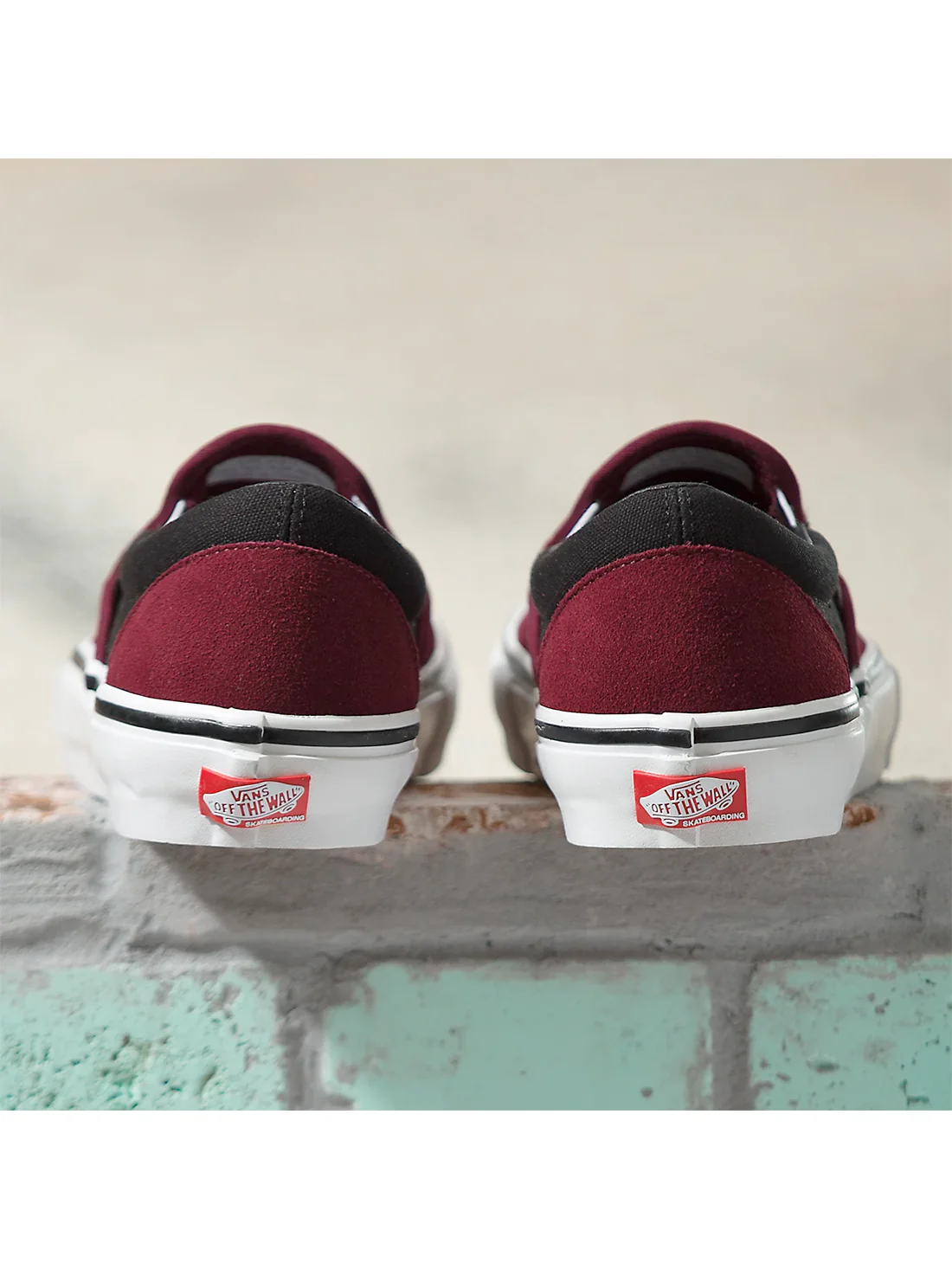 Vans Skate Slip On - Port / Black - Image 5