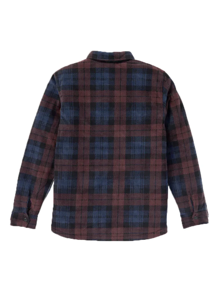 Volcom Bowered Fleece Long Sleeve - Merlot - Image 2